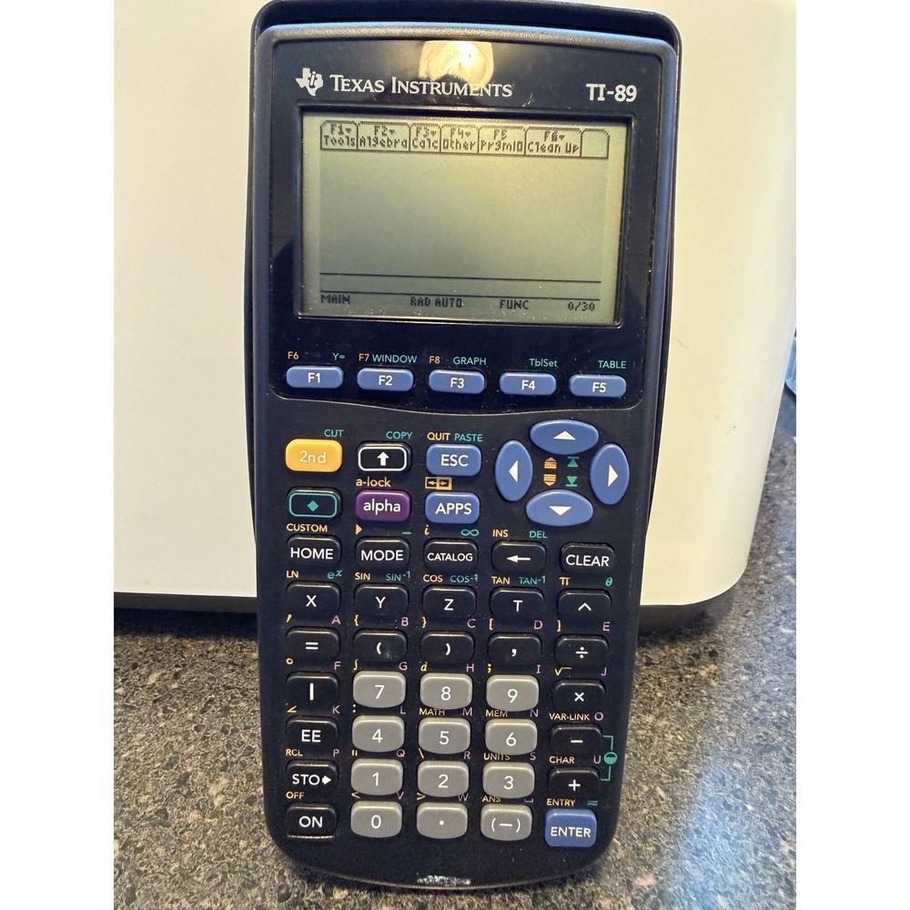 Texas Instruments TI-89 Titanium Graphing Calculator With Cover Tested Excellent